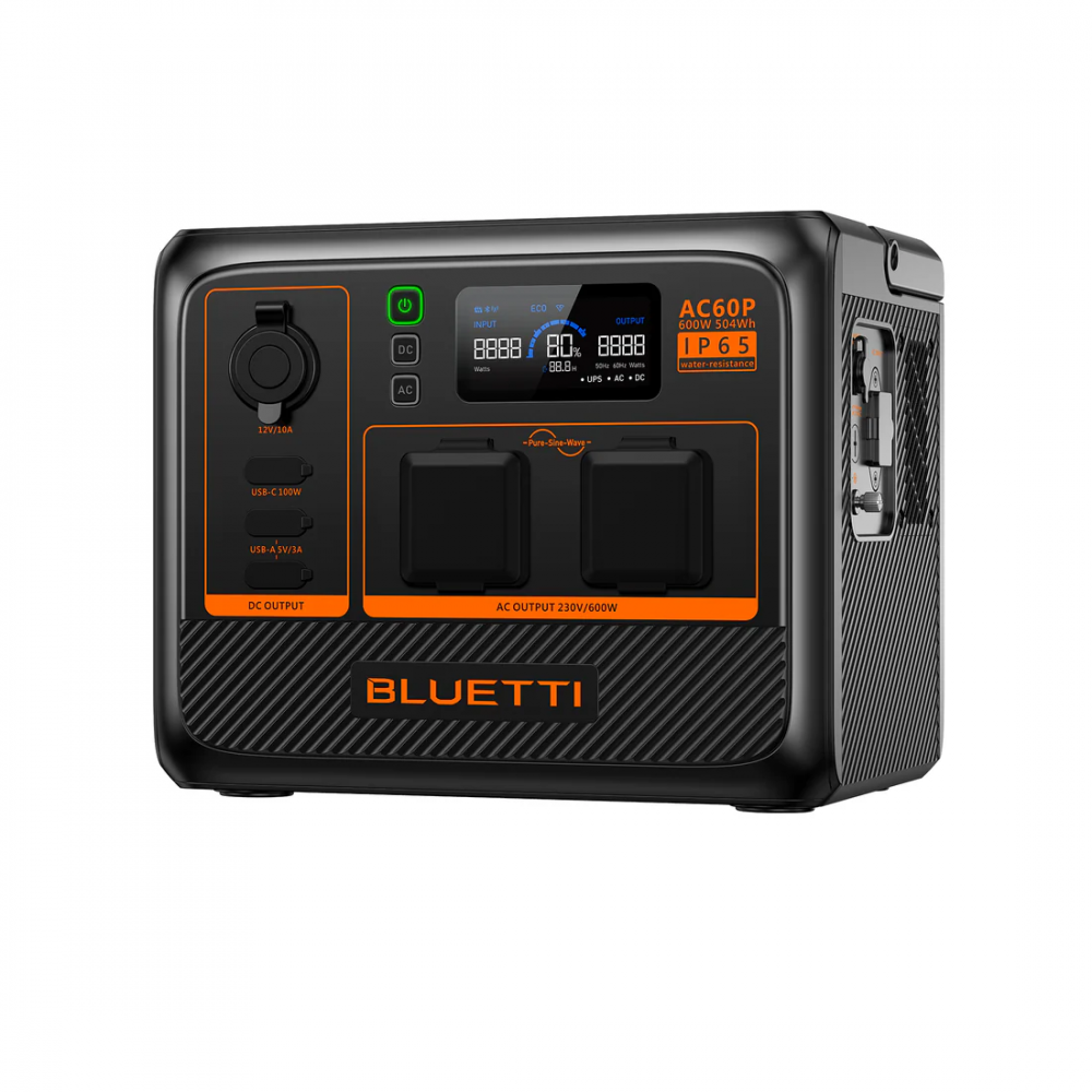 BLUETTI AC60P PREMIUM | Power station portátil ! 600W 