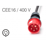 JUICEBooster2 Ficha CEE16 11Kw Max. Trifásica Com Adaptador