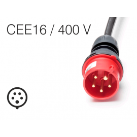 JUICEBooster2 Ficha CEE16 11Kw Max. Trifásica Com Adaptador