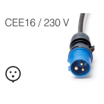 JUICEBooster2 Ficha CEE16 3.7Kw Max. Monofásica Com Adaptador