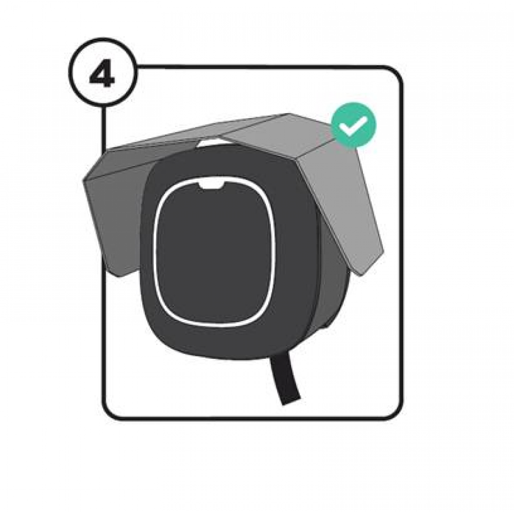 Wallbox Sun/Rain Cover p/ MAX-PRO