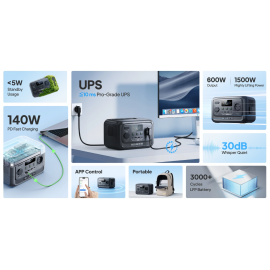 BLUETTI PREMIUM 30 V2 | Powerstation Portátil | 600W