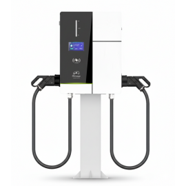 i9Charge DC Evolution-Series DC60 (2 X CCS2 5mts) 60Kw ou (30Kw+30Kw) RFID + OCPP + Wi-Fi + LAN