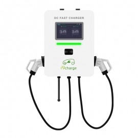 i9Charge DC Evolution-Series DC40 40Kw (ou 20Kw + 20Kw) CCS2 + CCS2  RFID + OCPP + Wi-Fi + LAN + 4G + POS