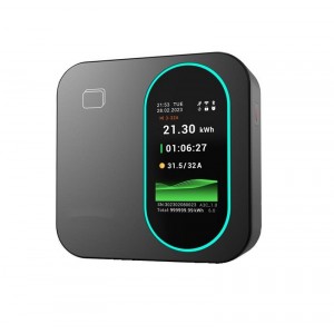 Wallbox WallFlow-Series 7.4Kw (5mts Cable) Wi-Fi + RFID + PIN + DLB + APP (Adjustable 6A a 32A) 1P