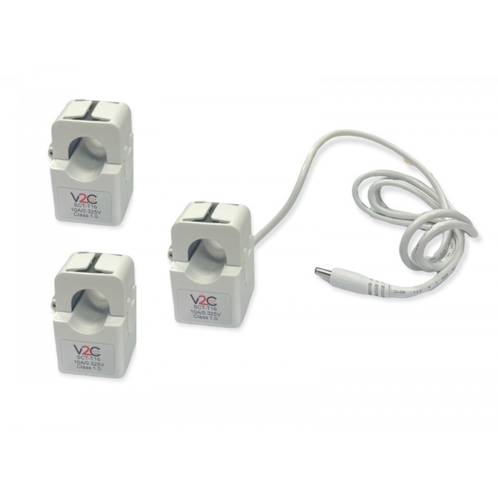 V2C Clamp Trifásico Trydan para Integração Fotovoltaica