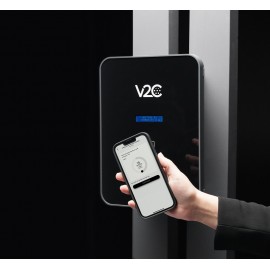 V2C TRYDAN PRO C-Series 7.4Kw  (cabo 5mts) DLB + Wi-Fi + 4G + RFID + LAN + APP + Alexa (Monofásica)