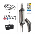 JUICE Booster2 22Kw Carregador portátil T2 (Ajustável de 6A a 32A) Kit Europa